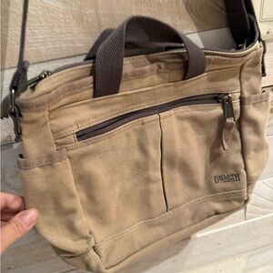 Duluth Trading Company Heritage Canvas Travel Sling Bag